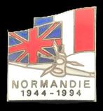 Normandië 1944-1994 pin- emaille, Verzamelen, Speldjes, Pins en Buttons, Ophalen of Verzenden, Nieuw, Stad of Land, Speldje of Pin