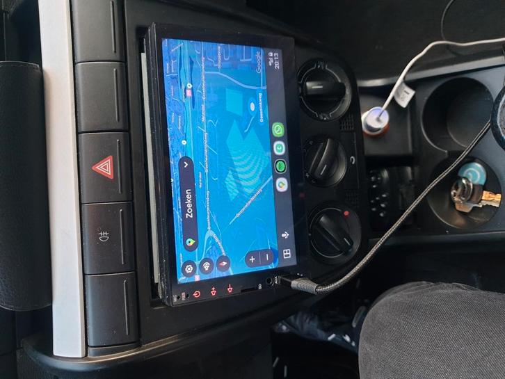 Autoradio met carplay 9inch met camera 1din, Auto diversen, Autoradio's, Zo goed als nieuw, Ophalen