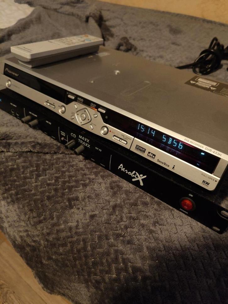 Pioneer DVR-433H HDD DVDRecorder met afst b helft verzkosten, Audio, Tv en Foto, Decoders en Harddiskrecorders, Gebruikt, Harddiskrecorder