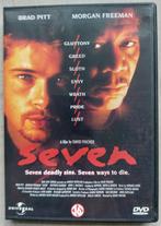 DVD Seven (1995) Brad Pitt, Morgan Freeman, Vanaf 16 jaar, Ophalen, Gebruikt, Actiethriller