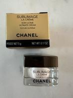 Chanel Sublimage La Crème - Nieuw - 5gr, Ophalen of Verzenden, Nieuw, Gehele gezicht, Verzorging