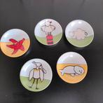 Texxxel Kees de Waal Thee Schaaltjes  - Set van 5, Antiek en Kunst, Ophalen of Verzenden