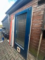Openslaande terrasdeur/achterdeuren, Ophalen, Gebruikt, 80 tot 100 cm, 200 tot 215 cm