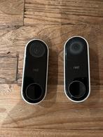 2x Google Nest Deurbel, Ophalen of Verzenden, Ingebouwde camera, Gebruikt, Draadloos