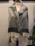 Luxe Pashmina omslagdoek sjaal grijs/wit Nieuw diverse, Pashima, Maat 42/44 (L), Nieuw, Ophalen of Verzenden