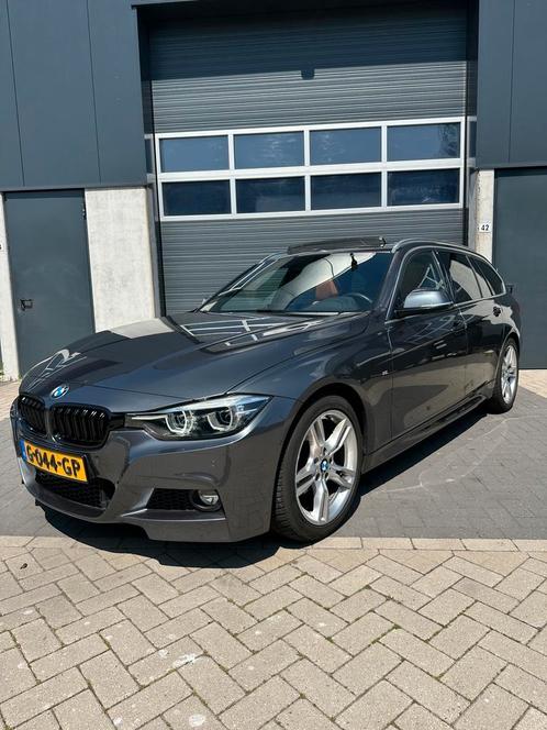BMW 3-Serie 320i 184pk Aut 2019 Grijs M Pakket, Auto's, BMW, Bedrijf, 3-Serie, ABS, Achteruitrijcamera, Airbags, Airconditioning