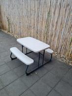 Inklapbare kinder picknicktafel, Ophalen, Gebruikt, Rechthoekig