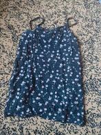 Zwart topje met bloemetjes Maat 110 hh, Meisje, Onbekend, Ophalen of Verzenden, Zo goed als nieuw