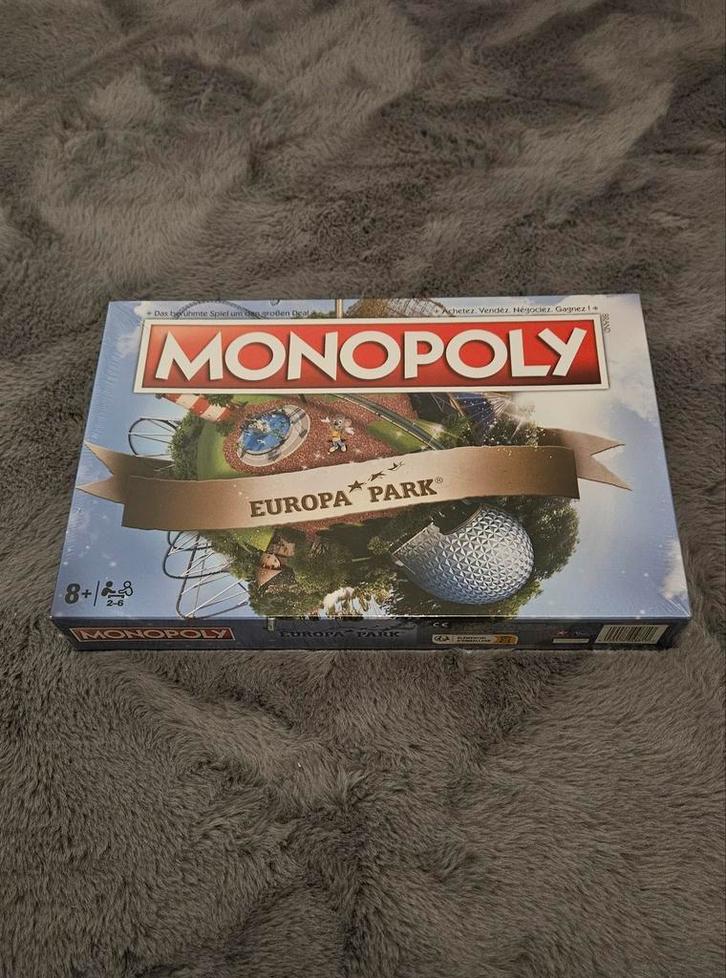 Monopoly Europa Park Editie - sealed - nieuw, Hobby en Vrije tijd, Gezelschapsspellen | Bordspellen, Zo goed als nieuw, Ophalen of Verzenden
