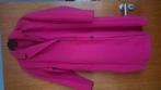 Jas, lang, kleur fuchsia, maat 40, één gedragen., Maat 38/40 (M), Import en groothandel Lili, Ophalen of Verzenden, Zo goed als nieuw