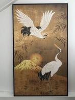 Schilderij Kraanvogel, Ophalen, Zo goed als nieuw