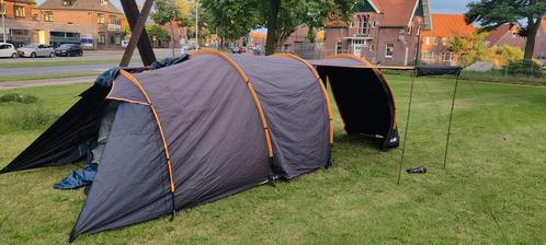 Grote Familietent - 4 Persoons, Caravans en Kamperen, Tenten, tot en met 5, Gebruikt, Ophalen