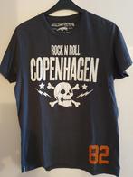 t shirt Rock n Roll Copenhagen, Zwart, Ophalen