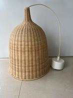 Rieten Hanglamp, Huis en Inrichting, Ophalen of Verzenden, Zo goed als nieuw, Rond