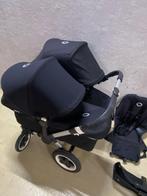 Bugaboo donkey duo zwart, Gebruikt, Verstelbare duwstang, Bugaboo, Ophalen of Verzenden