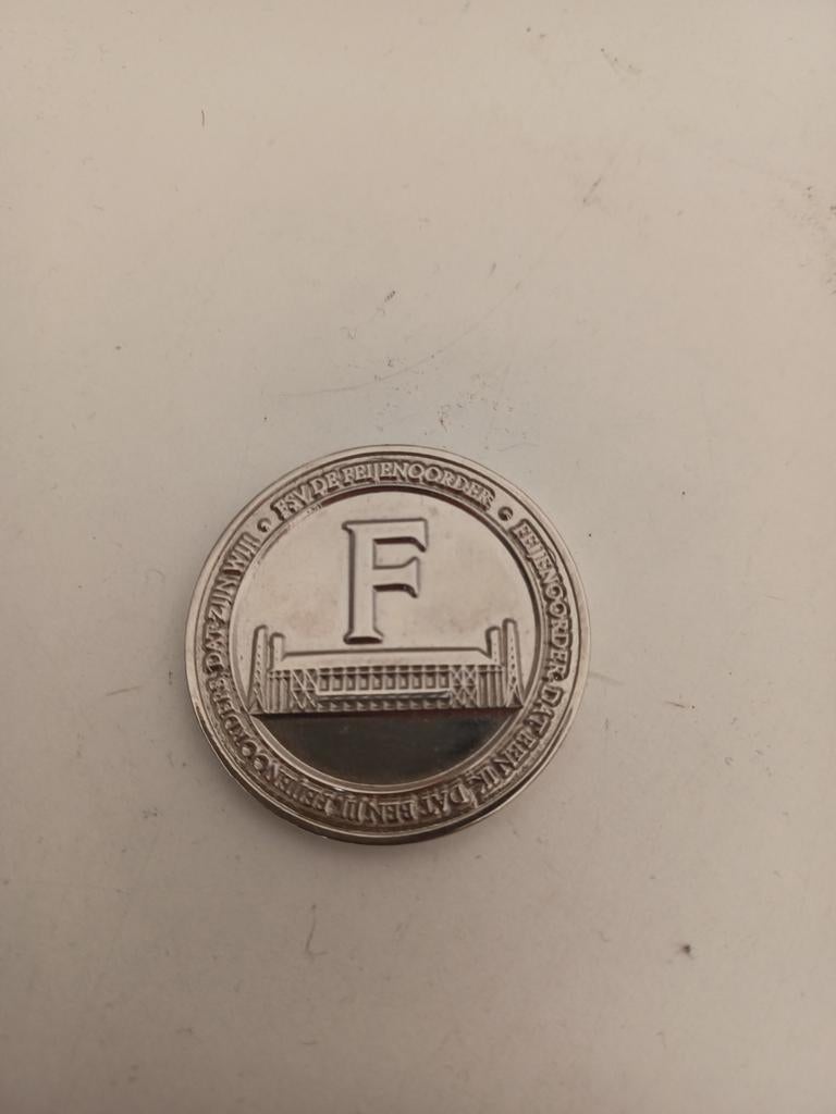 De Feijenoorder Kuip 90 Jaar penning, Ophalen of Verzenden, Overige typen