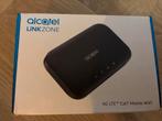 Alcatel Link Zone 4G LTE Cat7 Mobiele WiFi, Computers en Software, Ophalen of Verzenden, Zo goed als nieuw, Alcatel