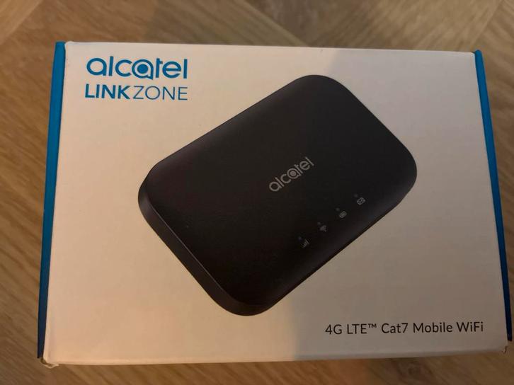 Alcatel Link Zone 4G LTE Cat7 Mobiele WiFi, Computers en Software, Accesspoints, Zo goed als nieuw, Ophalen of Verzenden
