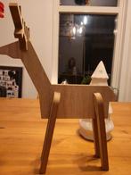 Groot houten rendier, Ophalen of Verzenden, Gebruikt