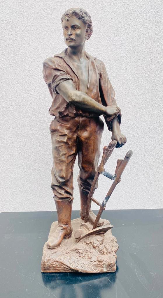 Antiek brons beeld, Antiek en Kunst, Antiek | Koper en Brons, Ophalen