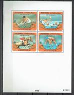 Jemen 1984 blok Olympische spelen Turnen Waterpolo dressuur1, Ophalen of Verzenden, Postfris, Midden-Oosten