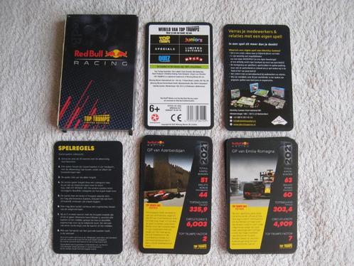 Top Trumps Ltd ed.: Red Bull Racing 2006 - 2021 (met Max V.), Verzamelen, Automerken, Motoren en Formule 1, Zo goed als nieuw
