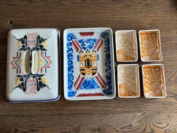 Jugendstil porseleinen schalen beschikbaar voor biedingen