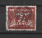 Nederlandse postzegel met Duitse hakenkruis en opdruk Delft, Verzenden, Landmacht, Duitsland, Foto of Poster