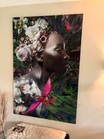 Prachtig groot plexiglas schilderij van Whoon Oisterwijk, Ophalen of Verzenden