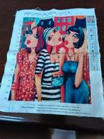 Geborduurd schilderij, Ophalen of Verzenden, Zo goed als nieuw, Overige typen