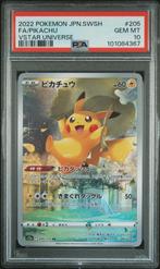 Pikachu PSA 10 (s12a 205) VSTAR Universe, Ophalen of Verzenden, Zo goed als nieuw