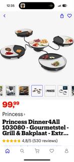 2x Princess Dinner4All - Gourmetstel voor 4 personen, Ophalen of Verzenden, Zo goed als nieuw, 4 t/m 7 personen