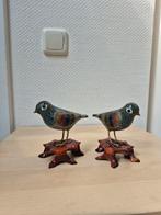 Cloisonné Vogels - 2 Stuks op Standaard, Ophalen of Verzenden