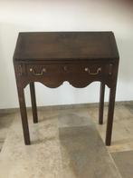 Antieke Engelse kleine secretaire met stoel, Ophalen