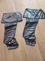 Overlaarzen in kleur zwart voor feest outfit carnaval heren, Ophalen of Verzenden, Nieuw, Overige maten