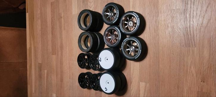 MST/ alu velgen en banden assortiment., Hobby en Vrije tijd, Modelbouw | Radiografisch | Auto's, Zo goed als nieuw, Onderdeel