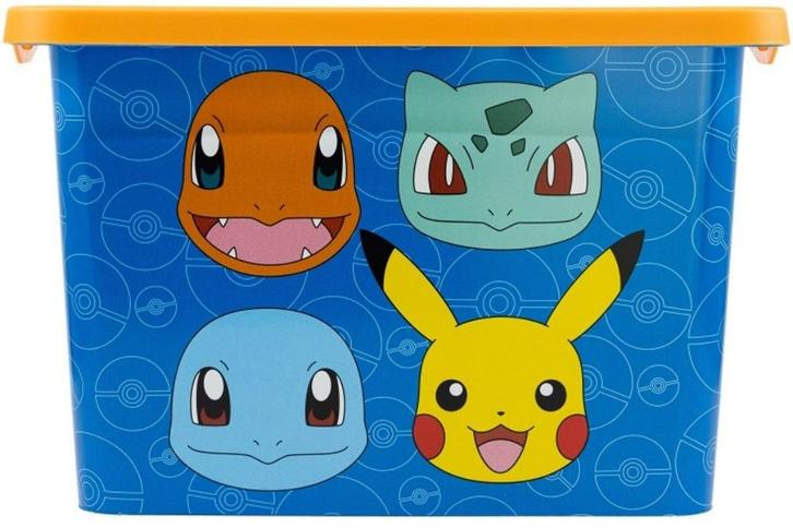 Pokemon Opbergbox / Klikbox / Opbergdoos - 7 Liter - Pikachu, Kinderen en Baby's, Overige Kinderen en Baby's, Nieuw, Ophalen of Verzenden