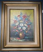 Bloemenstilleven in Gouden Lijst, Antiek en Kunst, Kunst | Schilderijen | Klassiek, Ophalen