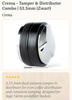 Crema- Tamper & Distributor Combol 53.3mm, Ophalen, Zo goed als nieuw