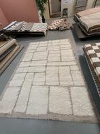 polyester vloerkleed wit/beige 200x290, Interieur05, 150 tot 200 cm, Wit, 200 cm of meer
