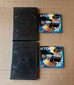2 TDK MD-RXG 74 Mini Discs - Nieuw in Verpakking, Audio, Tv en Foto, Walkmans, Discmans en Minidiscspelers, Ophalen of Verzenden