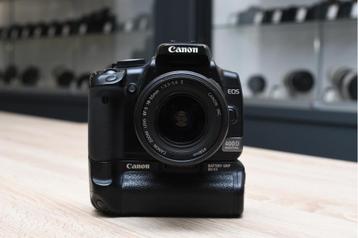 Canon EOS 400D + Canon EF-S 18-55MM + BGE3 Battery grip beschikbaar voor biedingen