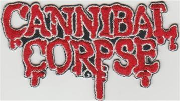 Cannibal Corpse stoffen opstrijk patch embleem #3 beschikbaar voor biedingen