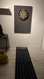Dartset Winmau, Aspinall pijlen + PDC surround, Ophalen of Verzenden, Gebruikt, Dartbord met pijlen