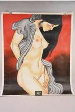 schilderij naakt op canvas van Dohnal, Antiek en Kunst, Ophalen