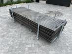 Grote partij gebruikte kunststof rijplaten 300x100cm te koop, Overige materialen, Gebruikt, Minder dan 20 mm, Ophalen of Verzenden