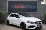 Mercedes-Benz A-klasse AMG 45 4M 381PK Pano Led Nav Leer VOL, Auto's, Automaat, Gebruikt, 4 cilinders, Lichtsensor