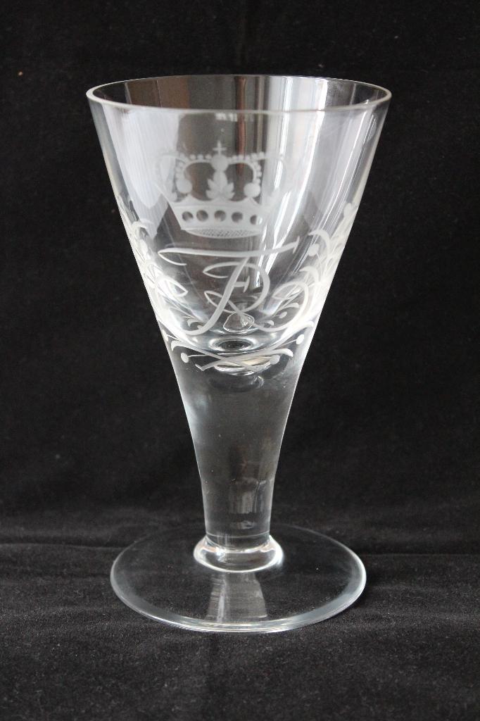 Antiek Josephinenhutte Fredericus Rex glas c 1900, Antiek en Kunst, Antiek | Glas en Kristal, Ophalen of Verzenden