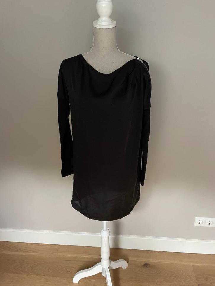 Tuniek jurk nieuw Benetton, Kleding | Dames, Jurken, Nieuw, Maat 34 (XS) of kleiner, Zwart, Ophalen