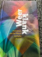 LIEDBUNDEL WEERKLANK LIEDEREN 1 stemmig ( zue foto’s), Ophalen of Verzenden, Zo goed als nieuw, Ds A Schroten, Christendom | Protestants